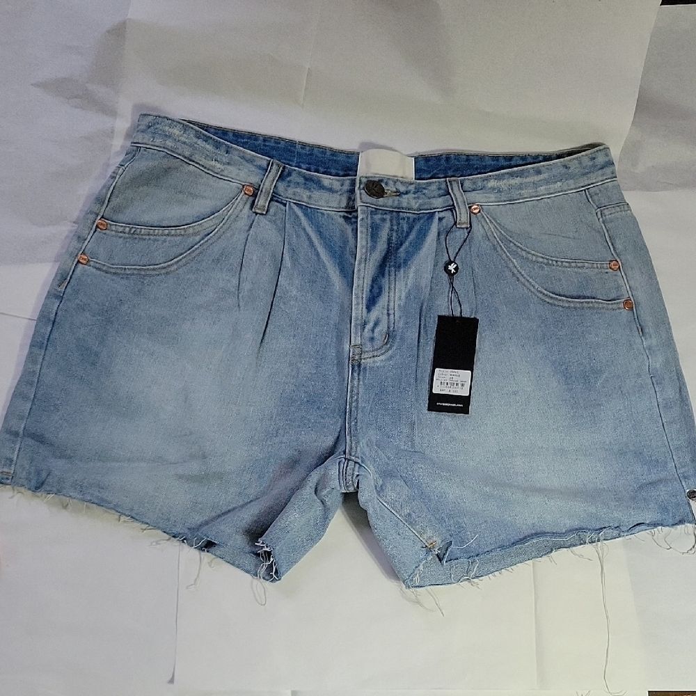 One Teaspoon Denim Shorts NWT